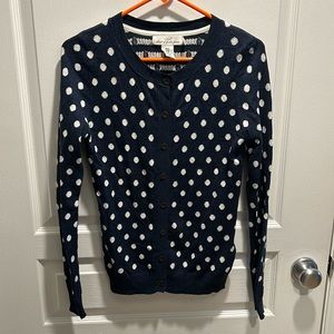 Polka dot cardigan